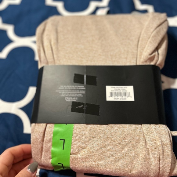 NWT YMI Two Piece Jogger Set Tan and Gray Large - Picture 5 of 5